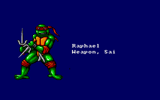 Teenage Mutant Hero Turtles atari screenshot