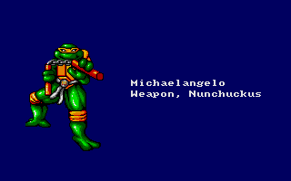 Teenage Mutant Hero Turtles atari screenshot