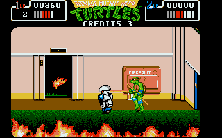 Tortues Ninja - 2 - Le Coin-Op! atari screenshot