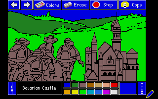 Teenage Mutant Ninja Turtles World Tour atari screenshot