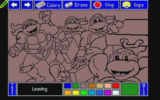 Teenage Mutant Ninja Turtles World Tour atari screenshot