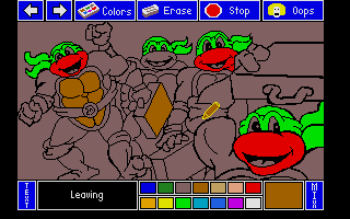 Teenage Mutant Ninja Turtles World Tour atari screenshot