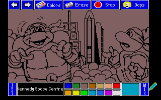 Teenage Mutant Ninja Turtles World Tour atari screenshot