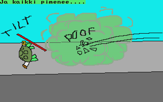 Teinimutantti Nija Kilpikonnat atari screenshot