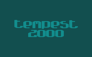 Tempest 2000 Music Demo atari screenshot