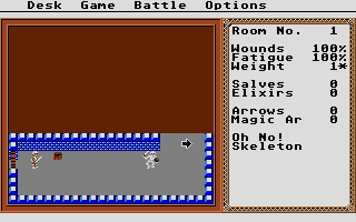 Temple of Apshai Trilogy (The) atari screenshot