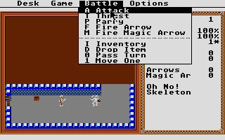 Temple of Apshai Trilogy (The) atari screenshot