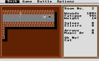 Temple of Apshai Trilogy (The) atari screenshot