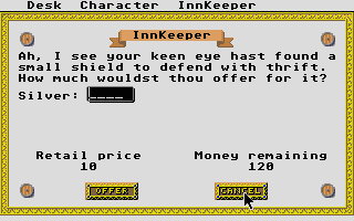 Temple of Apshai Trilogy (The) atari screenshot