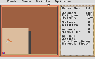 Temple of Apshai Trilogy (The) atari screenshot