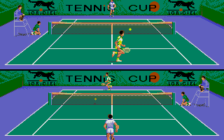 Tennis Cup atari screenshot