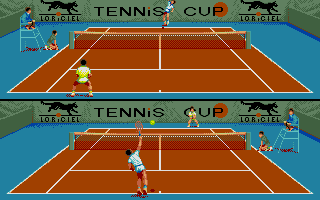 Tennis Cup atari screenshot