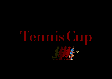 Tennis Cup atari screenshot