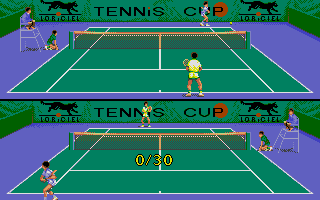 Tennis Cup atari screenshot