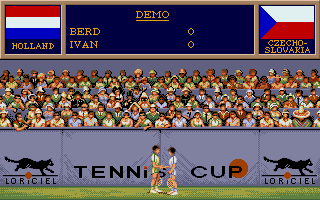 Tennis Cup atari screenshot