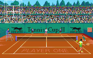 Tennis Cup II atari screenshot