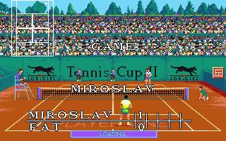 Tennis Cup II atari screenshot