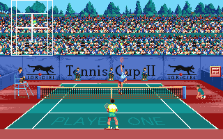 Tennis Cup II atari screenshot