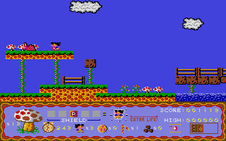 Terry's Big Adventure atari screenshot