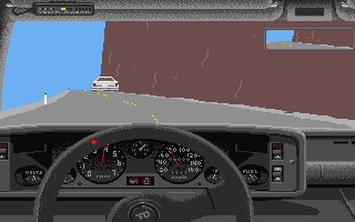 Test Drive atari screenshot