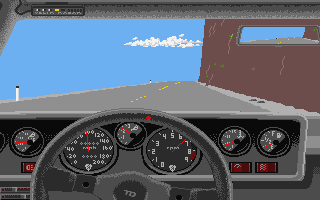 Test Drive atari screenshot