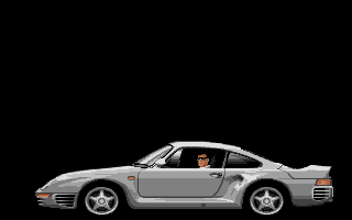 Test Drive II - European Challenge [datadisk] atari screenshot