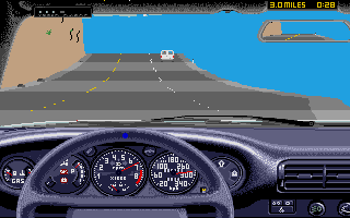 Test Drive II - The Duel atari screenshot