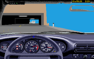 Test Drive II - The Duel atari screenshot