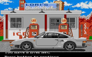 Test Drive II - The Duel atari screenshot