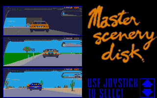 Test Drive II - The Duel atari screenshot