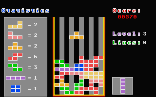 Tetrist atari screenshot