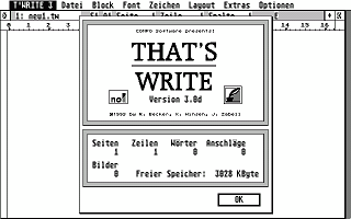 That's Write — screenshot 1