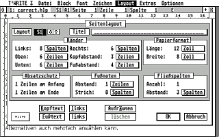 That's Write atari screenshot
