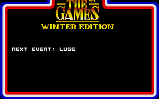 Games - Winter Edition (The) atari screenshot