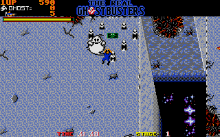 Real Ghostbusters (The) atari screenshot