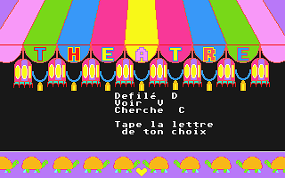 Théâtre des Lettres (Le) atari screenshot