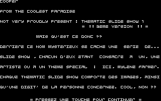 Thematic Slide Show I — screenshot 1