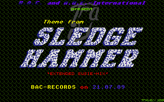 Theme from Sledge Hammer