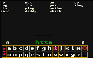 Things to Do with Words atari screenshot