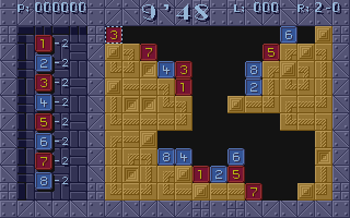 Think Cross atari screenshot