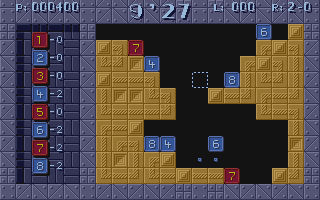 Think Cross atari screenshot