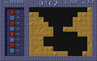 Think Cross atari screenshot