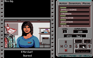 Third Courier (The) atari screenshot