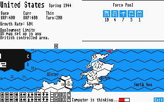 Third Reich atari screenshot