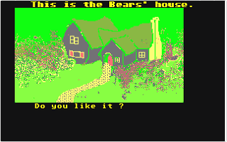 Three Bears (The) atari screenshot