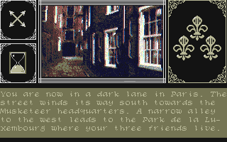Three Musketeers (The) atari screenshot