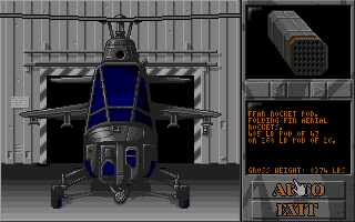 Thunderhawk AH-73M atari screenshot