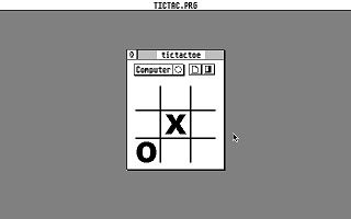 Tic-Tac-Toe atari screenshot