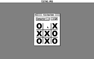 Tic-Tac-Toe atari screenshot