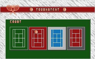 Tie-Break atari screenshot